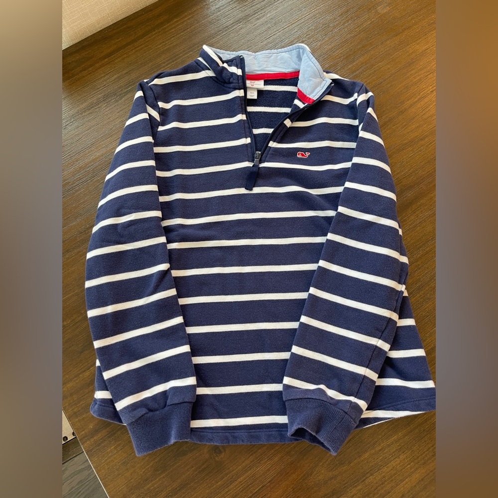 EUC Vineyard Vines Target Navy Quarter Zip